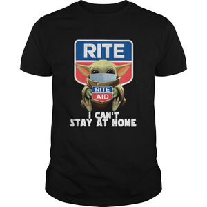 Baby Yoda Hug Rite Aid I Cant Stay At Home Covid19 Shirt
